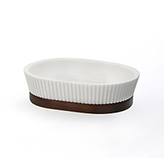 Jabonera Grote Blanco Madera