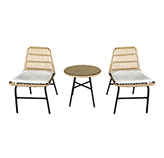 Mueble de Patío Veranda 3 Piezas 