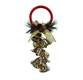 Campanas Colgantes Oro Jingle Bell rock 9X9X27cm