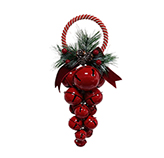 Cascabel Colgante Rojo Jingle Bell Rock 9X9X26cm