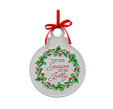 Colgante Season Jolly Dear Santa 20X26cm