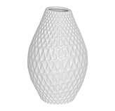Florero Darpa Cerámica 29cm Blanco