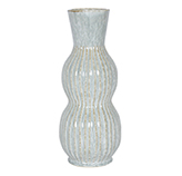 Florero Komy Cerámica 37.5cm Turquesa