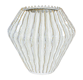 Florero Jelly Cerámica 23cm Beige