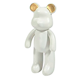 Adorno Jollybear White Gold 25cm