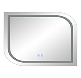 Espejo Led Antifog 60x80cm Touch Stella