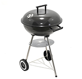 Parrilla con Tapa Negra 45x76cm