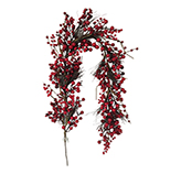Guirnalda Navideña de Cerezas 152cm