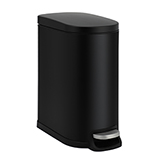 Tacho 40l Essex Negro con Pedal