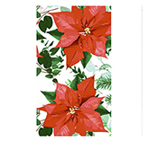 Servilletas Gt Floral Christmas 33X40cm