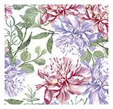 Servilletas Pastel Flowers 25X25cm