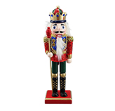 Cascanuez King Rojo Verde Azul 25cm
