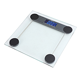 Balanza para Baño Digital Vidrio Transparente 180kg