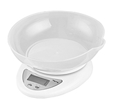 Balanza para Cocina con Bowl Digital Blanco 5kg