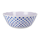 Ensaladera Mix Match Melamina Azul 25cm