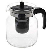 Tetera de Vidrio con Filtro 1.5 Litros