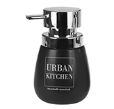 Dispensador de Jabón Urban Kitchen Negro