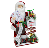 Santa con Correo 42cm