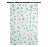 Cortina de Baño PVC 180x180cm Surtida
