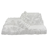 Montaña de Nieve para Pueblo 31.5x19.5x14.5cm