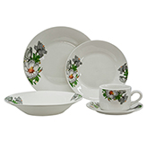 Vajilla Matix 20 Piezas Vitreo