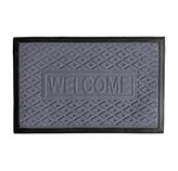 Alfombra Welcome Gris 40X60cm