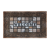 Alfombra Piedras Welcome 45X75cm