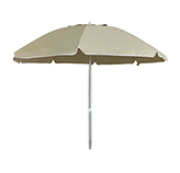 Sombrilla de Playa Aluminio UV Beige 220cm 