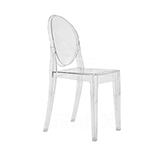 Silla Phantom Transparente 40X44X85cm
