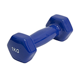 Mancuerna Vinil 1KG Azul
