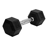 Mancuerna Metálica Hexagonal 10 Libras