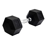 Mancuerna Metálica Hexagonal 20 Libras