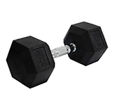 Mancuerna Metálica Hexagonal 30 Libras