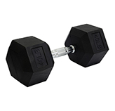 Mancuerna Metálica Hexagonal 40 Libras