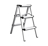 Escalera de Aluminio Plegable 74cm 150kg