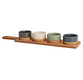 Set Bowl para Servir Ceramica 4 Piezas