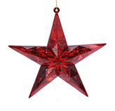 Colgador Diamante Rojo 15X3X14cm