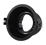Ojo de Buey Móvil Negro Mate 93mm GU10 Eurolight