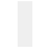 Piedra Sinterizada Full White Pulido 80x260cm de 15mm (2.08)
