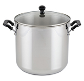 Olla 10.4LT con Tapa de Vidrio Classic Inoxidable Farberware