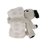 Frazada con Peluche Perro