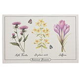 Individual Yute Flores Wart 45x30cm