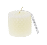 Velas Bubbles Ivory 6x6cm