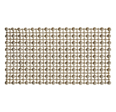 Alfombra Recta de Pvc para Baño Crema 35X65cm