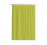 Cortina de Baño Tela Solid Verde 180X180cm
