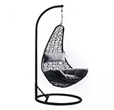 Silla Colgante Bally Gris
