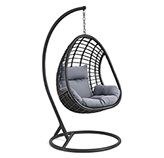 Silla Colgante Prive Gris