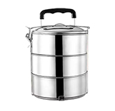 Vianda Triple para Comida Acero Inoxidable