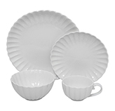 Vajilla Kunsha 16 Piezas Blanca