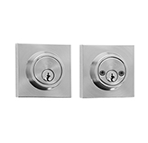 Cerradura Pestillo Muerto Mileto 2 Cilindros Satín Geo